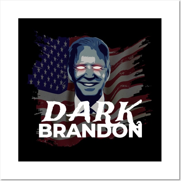 Dark brandon - dark flag Wall Art by Suarezmess